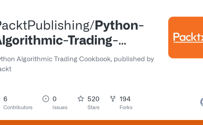 GitHub - PacktPublishing/Python-Algorithmic-Trading-Cookbook: Python ...