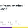 GitHub - Aeprodigy/react-chatbot-with-chatgpt