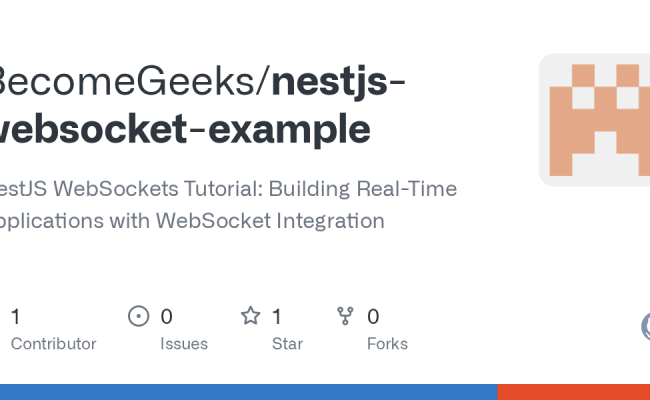 GitHub - BecomeGeeks/nestjs-websocket-example: NestJS WebSockets ...