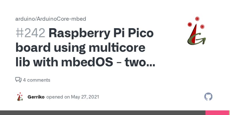 Github Rsp Esl Arduino Mbed Pico - HD Vintage Arts for Desktop