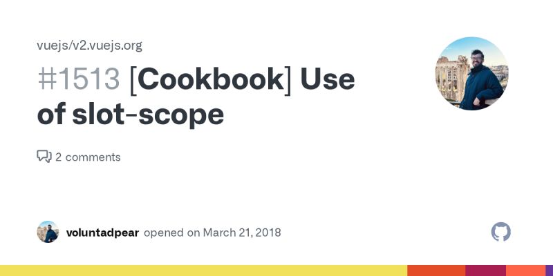 A Way To Inspect Scoped Slot Value Issue 6765 Vuejs Vue Github - Download Beautiful Space Pattern | 8K