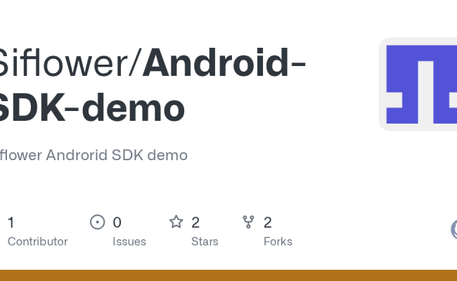 GitHub - Siflower/Android-SDK-demo: Siflower Androrid SDK Demo