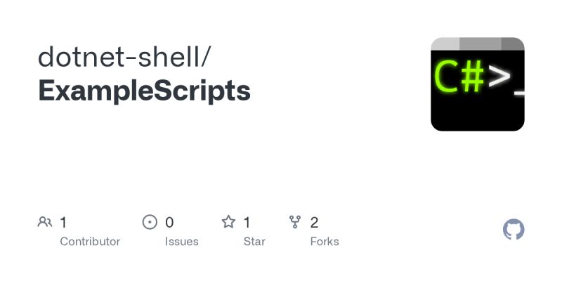 Github Dotnet Shell Shell The C Script Compatible Shell - Premium Gradient Picture Gallery - 8K