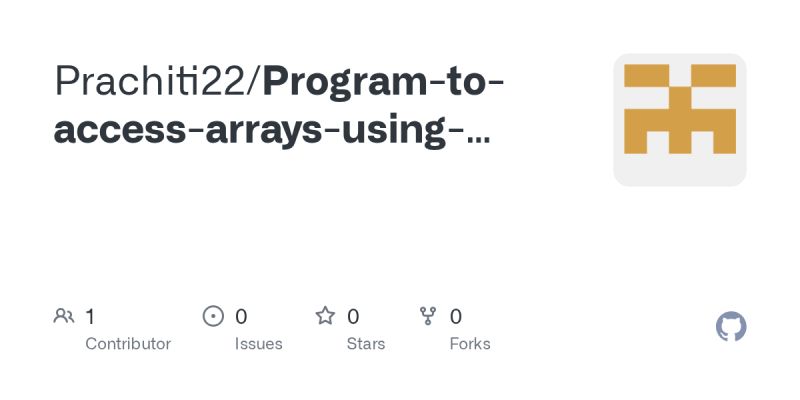 Github Charlywells Pointers And Arrays - HD Colorful Wallpapers for Desktop