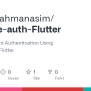 GitHub - AbdurRahmanasim/firebase-auth-Flutter: Email/Password ...