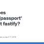 Does 'nestjs/passport' Support Fastify? · Issue #60 · Nestjs/passport ...