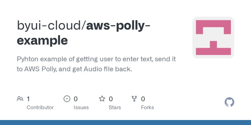Github Chandong83 Ros Aws Polly Python Aws Amazon Web Service Polly By Python - Creative Ocean Texture - Retina