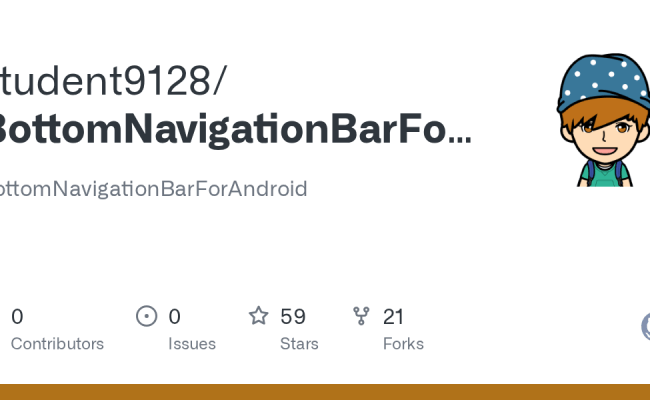 GitHub - Student9128/BottomNavigationBarForAndroid ...