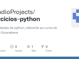 Github Claudioprojects Exercicios Python 115 Atividades De Python