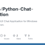 GitHub - Nesasio/Python-Chat-Application: A LAN Based GUI Chat Application For Windows Made With ...