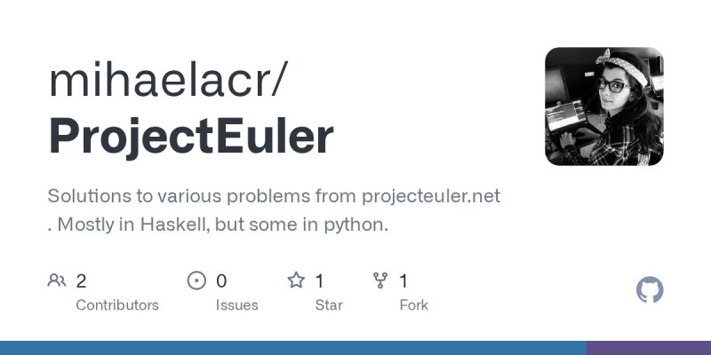 Github Rayning0 Projecteuler And Algorithms 50 Project Euler - Minimal Arts - Professional Desktop Collection