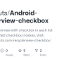 GitHub - Demonuts/Android-recyclerview-checkbox: Create A Recyclerview ...