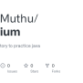 GitHub - IndhuMuthu/Selenium: This Is A Repository To Practice Java