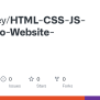GitHub - Cihughey/HTML-CSS-JS-Portfolio-Website-