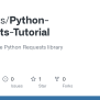 GitHub - Kishstats/Python-Requests-Tutorial: A Tutorial On The Python ...