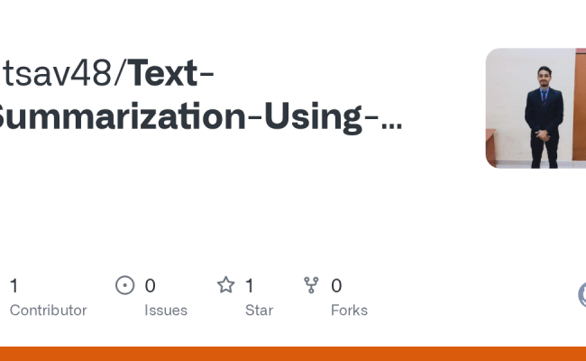 GitHub - Utsav48/Text-Summarization-Using-NLP-techniques