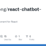 GitHub - Gincheong/react-chatbot-ui: Chatbot Component For React