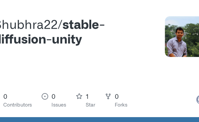GitHub - Shubhra22/stable-diffusion-unity