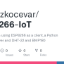 GitHub - Primozkocevar/ESP8266-IoT: An IoT Solution Using ESP8266 As A ...