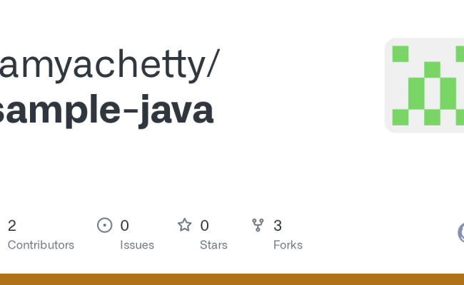 GitHub - Ramyachetty/sample-java