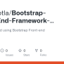 GitHub - Rajshritotla/Bootstrap-Front-End-Framework-Applications: Pages ...