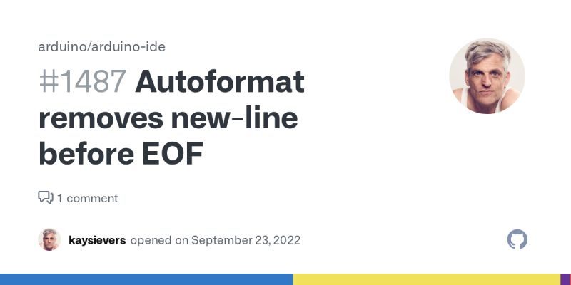 Autoformat Removes New Line Before Eof Issue 1487 Arduino Arduino - Full HD Dark Photos for Desktop