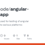 GitHub - Packetcode/angular-deploy-app: A Sample App Used For Testing ...