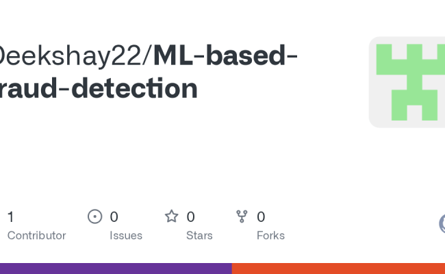 GitHub - Deekshay22/ML-based-fraud-detection