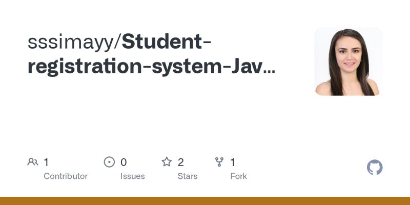 Github Suyashmisra Student Registration System A Java Application Built To Manage Student - Best Sunset Illustrations in High Resolution