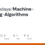 GitHub - CodeWudaya/Machine-Learning-Algorithms: My ML Algos