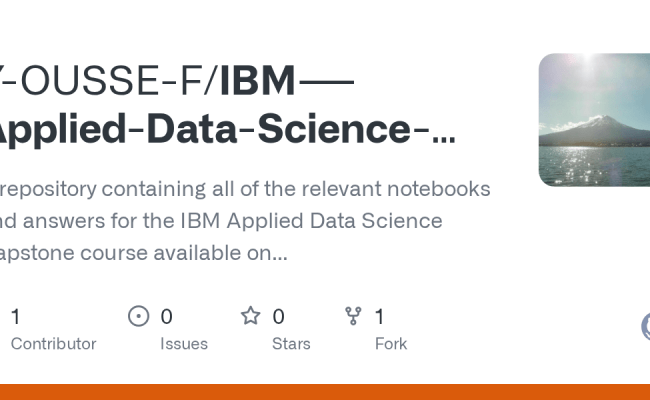 GitHub - Y-OUSSE-F/IBM----Applied-Data-Science-Capstone: A Repository ...
