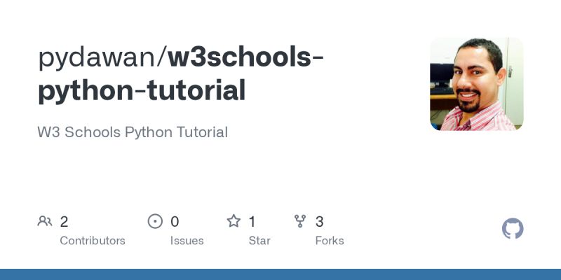 Github Awslearn1 W3 W3schools Python Exercises The Solutions - Download Premium Dark Image | Full HD