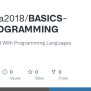 GitHub - Shankha2018/BASICS-OF-PROGRAMMING: Playing Around With ...
