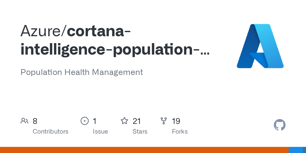 2020 was a devastating year for global health. Github Azure Cortana Intelligence Population Health Management Population Health Management