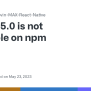 5.5.0 Is Not Available On Npm · Issue #221 · AppLovin/AppLovin-MAX ...