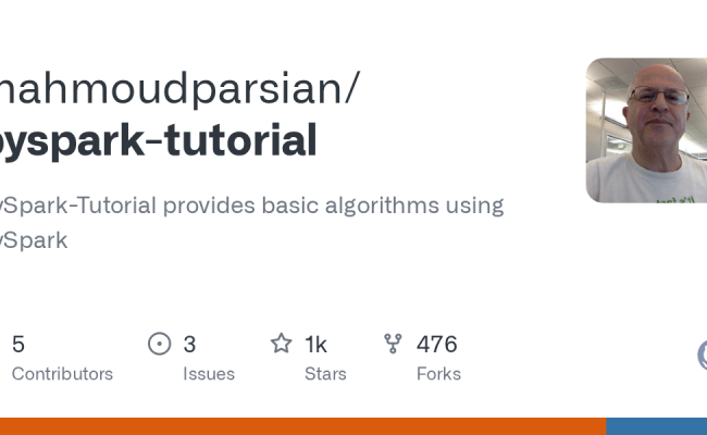 GitHub - Mahmoudparsian/pyspark-tutorial: PySpark-Tutorial Provides Basic Algorithms Using PySpark