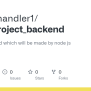 GitHub - Projecthandler1/Main_project_backend: This Is Backend Which Will Be Made By Node Js