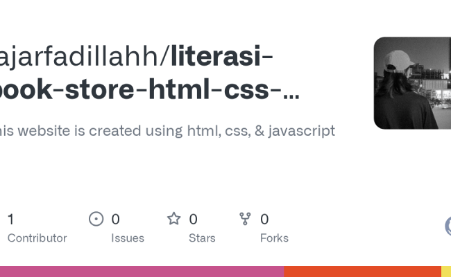GitHub - Fajarfadillahh/literasi-book-store-html-css-javascript-v1 ...