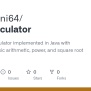 GitHub - Yasaswini64/java_calculator: 