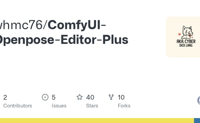 GitHub - Whmc76/ComfyUI-Openpose-Editor-Plus