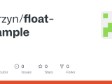 Github Surzyn Float Example