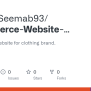 GitHub - AyeshaSeemab93/Ecommerce-Website-using-Html-CSS-JavaScript ...