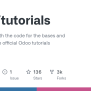 GitHub - Odoo/tutorials: A Repository With The Code For The Bases And Solutions Of The Official ...
