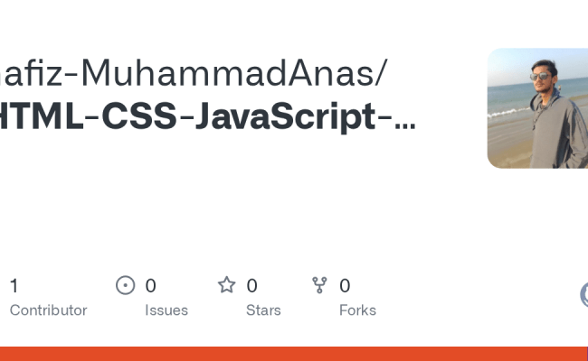 GitHub - Hafiz-MuhammadAnas/HTML-CSS-JavaScript-Projects