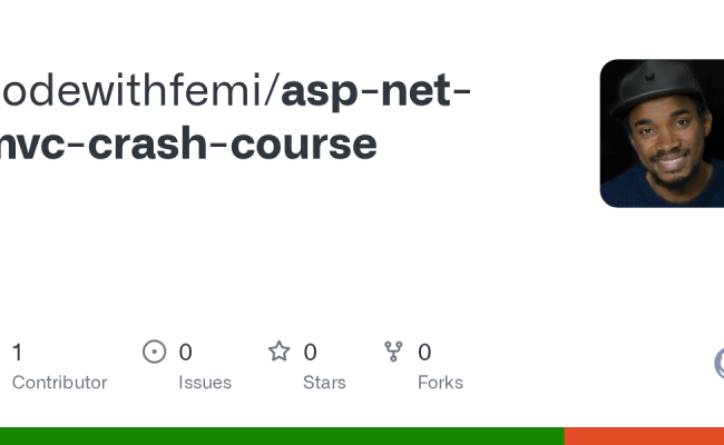 GitHub - Codewithfemi/asp-net-mvc-crash-course