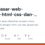 GitHub - Limfiq/dasar-web-dengan-html-css-dan-javascript: Dalam Folder ...