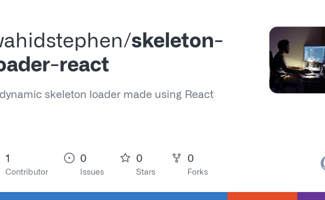 GitHub - Wahidstephen/skeleton-loader-react: A Dynamic Skeleton Loader ...
