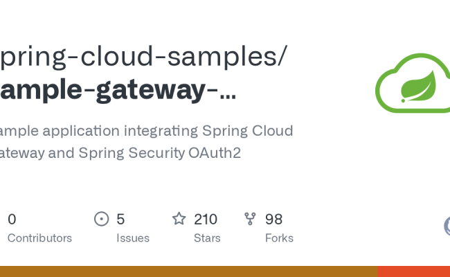 GitHub - Spring-cloud-samples/sample-gateway-oauth2login: Sample ...