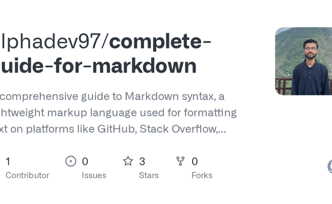 GitHub - Alphadev97/complete-guide-for-markdown: A Comprehensive Guide ...