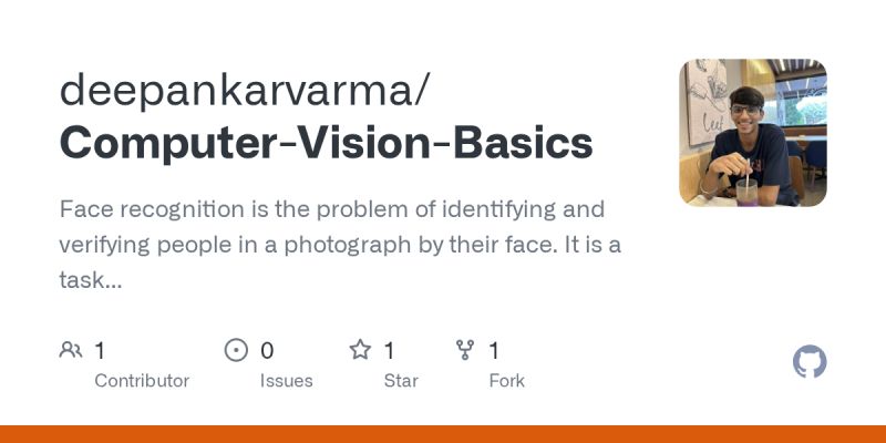Github Tkkhuu Computer Vision Basics Notes And Code On Computer - Best Vintage Photos in Ultra HD